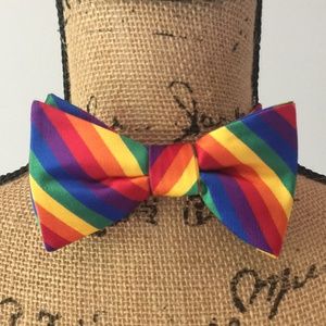 Bow Tie Tuesday Rainbow Bow Tie NWOT
